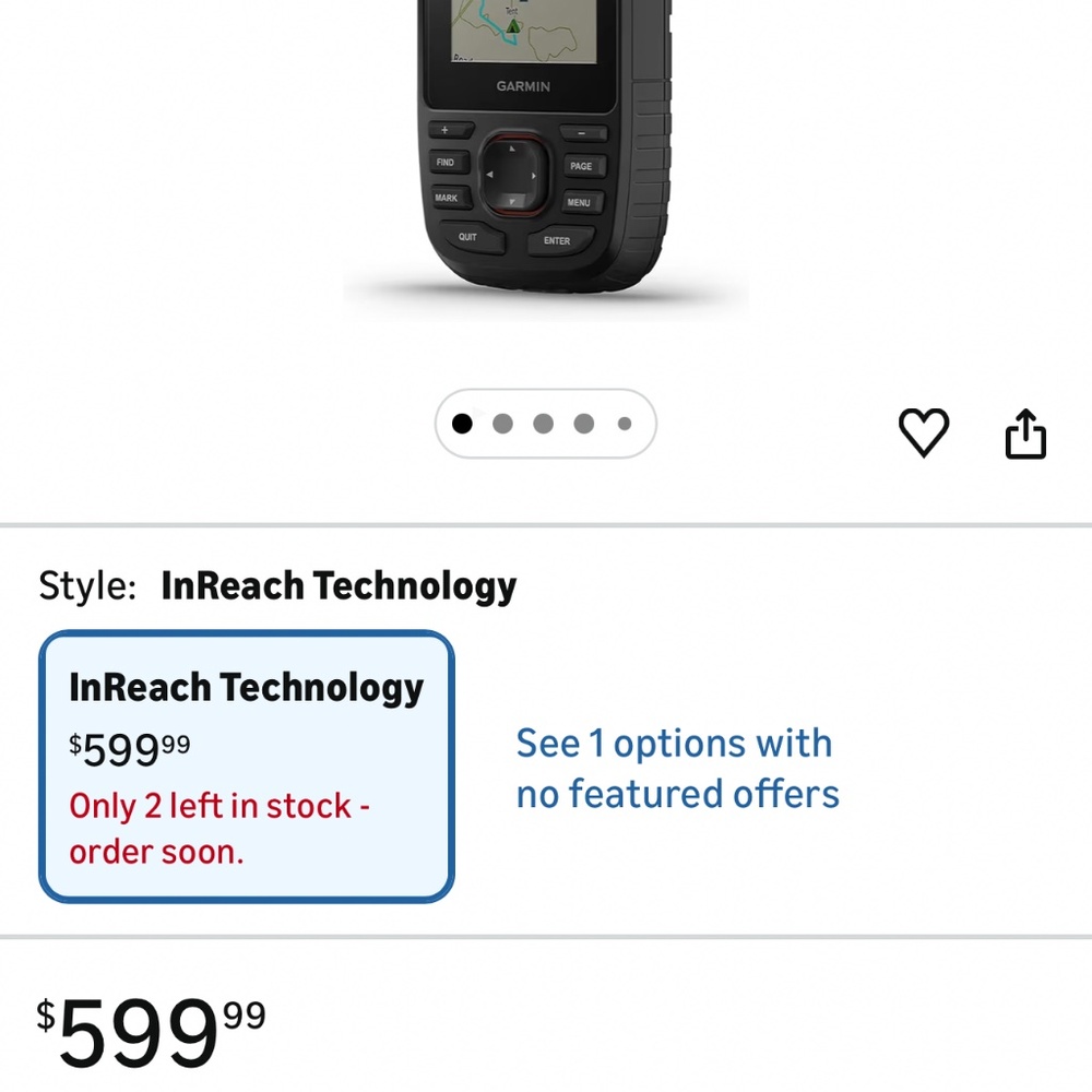 Garmin  GPSMAP 76i Rugged GPS handheld satellite technology, two way messaging